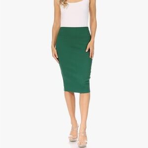 Green Women's Skirt